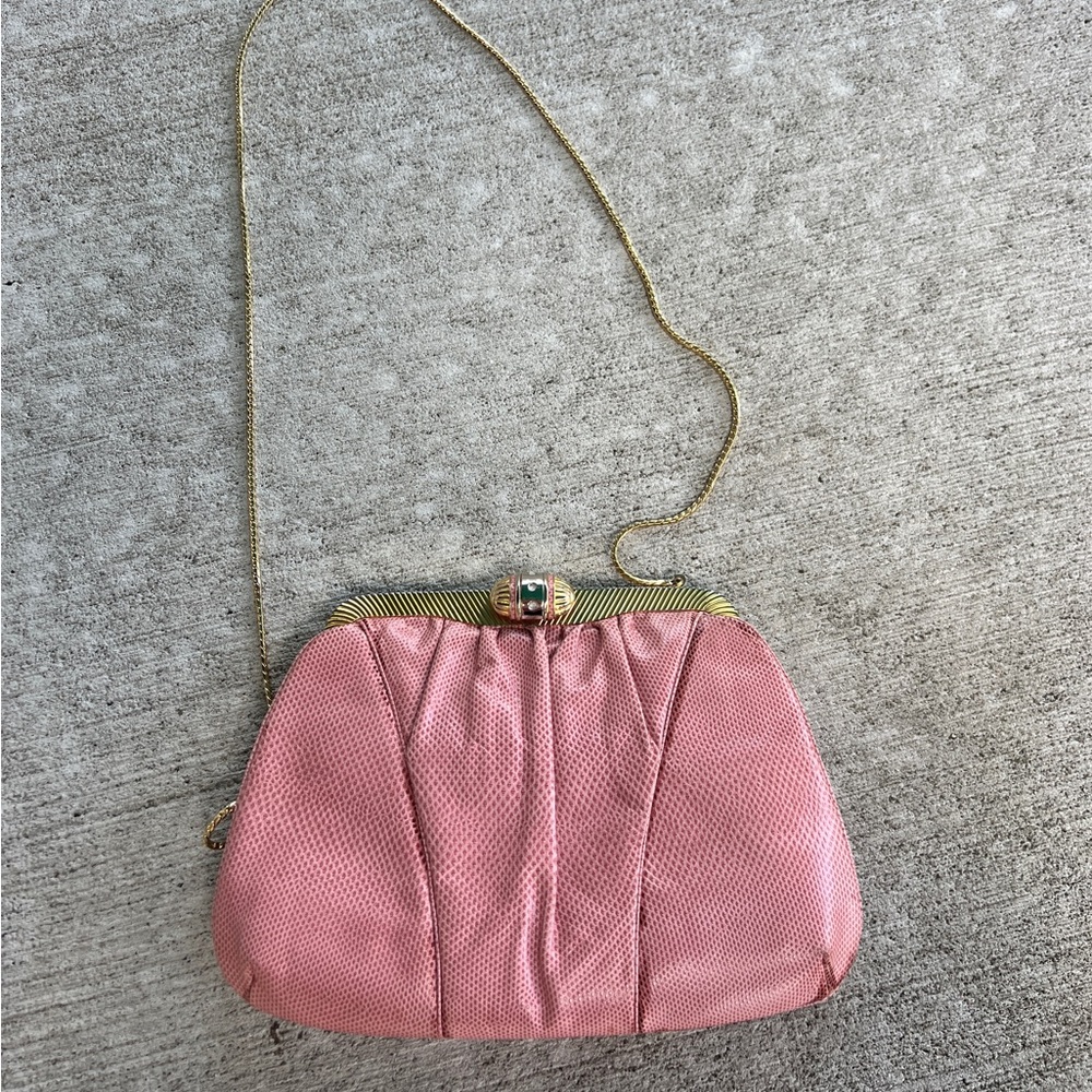 🫧 VINTAGE JUDITH LEIBER SNAKESKIN BAG 🫧